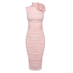 Sally light Pink Glamour Bandage Dress